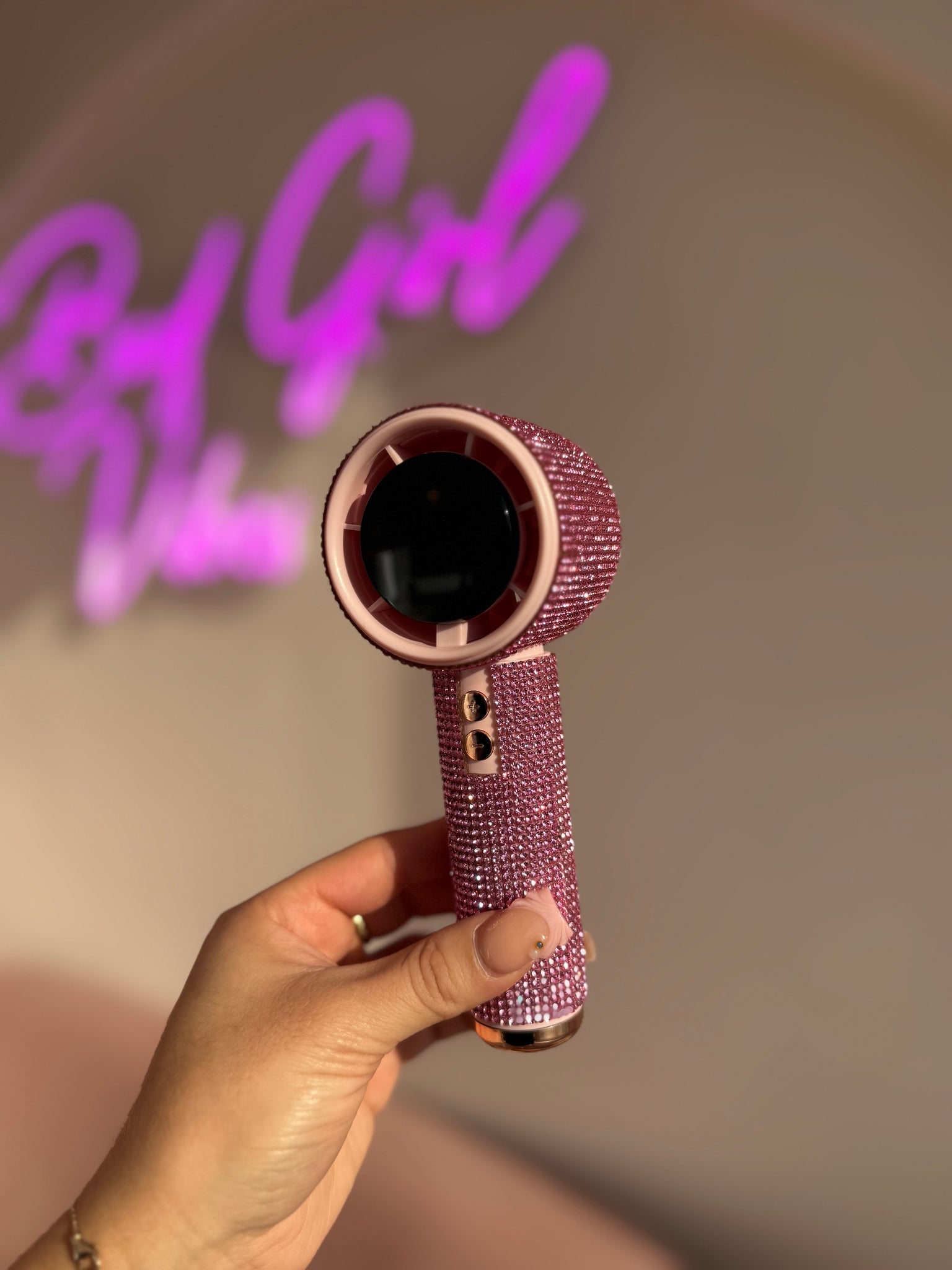 Bling Bling Portable Fan