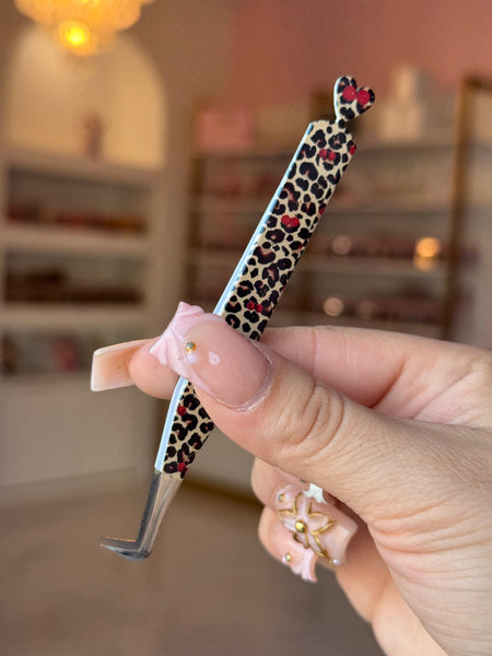 Cheetah Cherry Tweezer