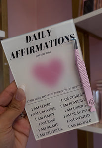Daily Affirmations Tile 🤍