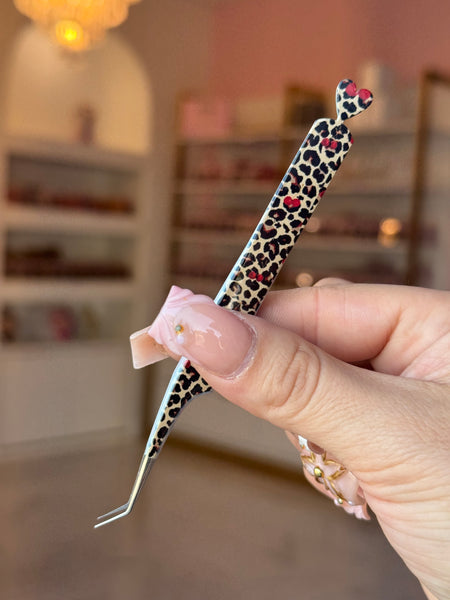 Cheetah Cherry Tweezer