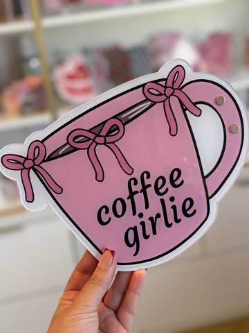 XL Coffee lash tile