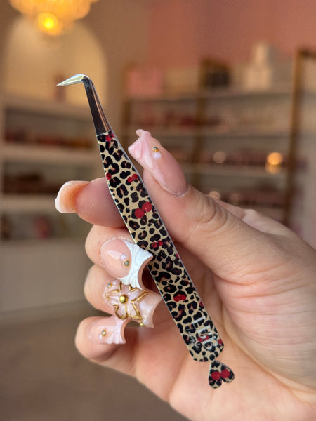Cheetah Cherry Tweezer