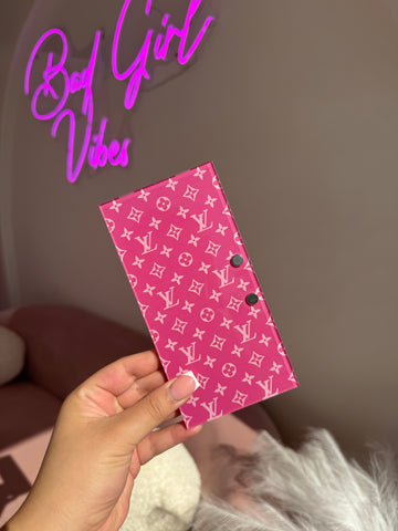 LV inspired lash tiles