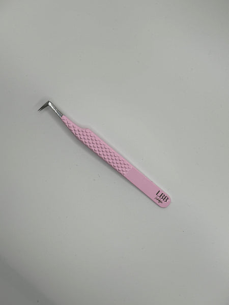 L shaped skinny 90 degree tweezer