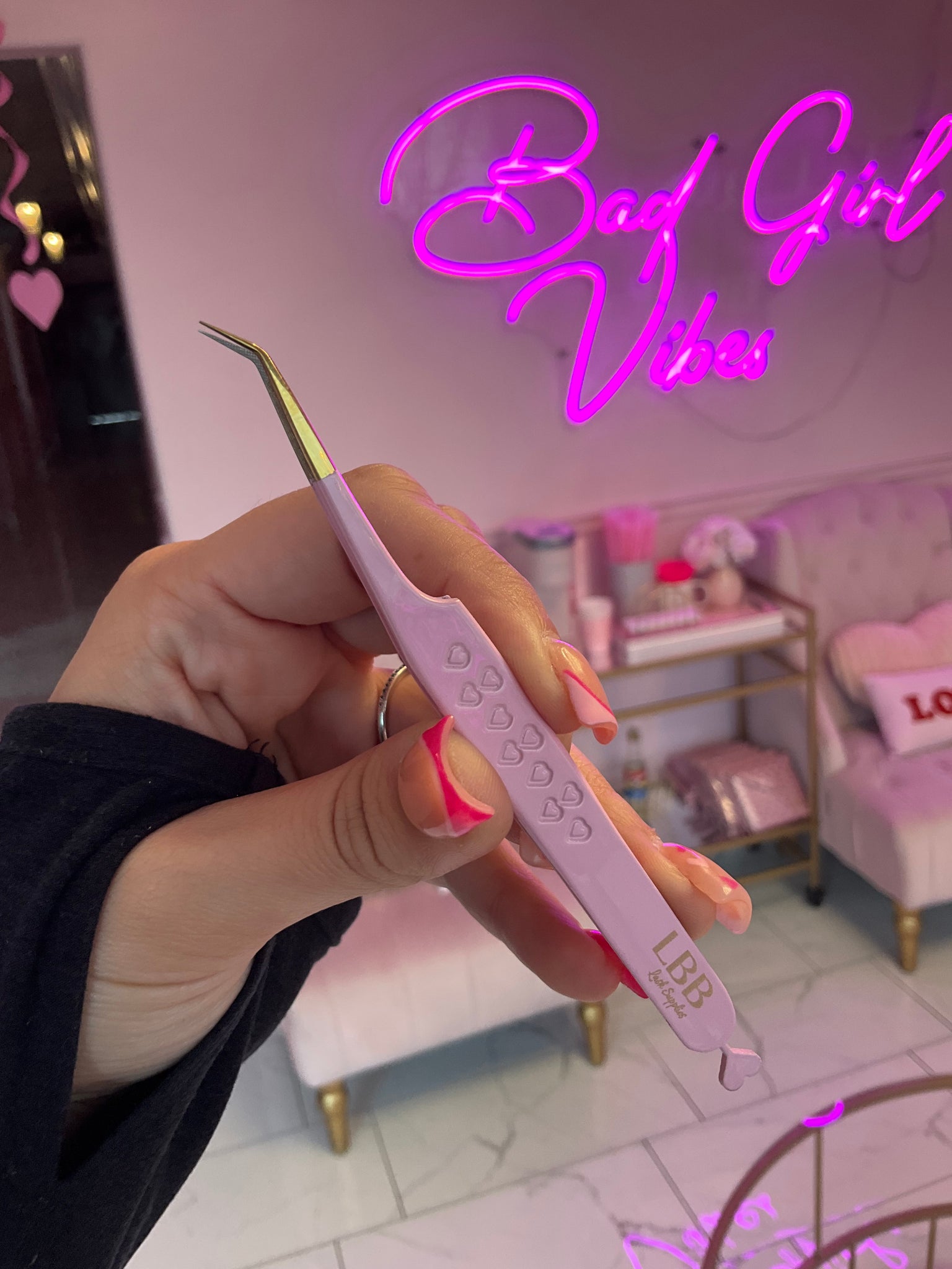 45 Degree Fiber Tip Tweezers
