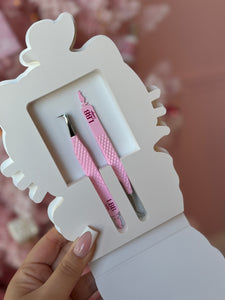 Pink Grinch Tweezer Duo Set 💕