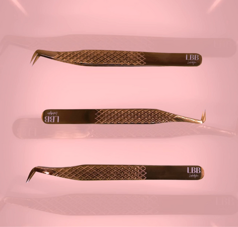 LBB Copper Gold Tweezers