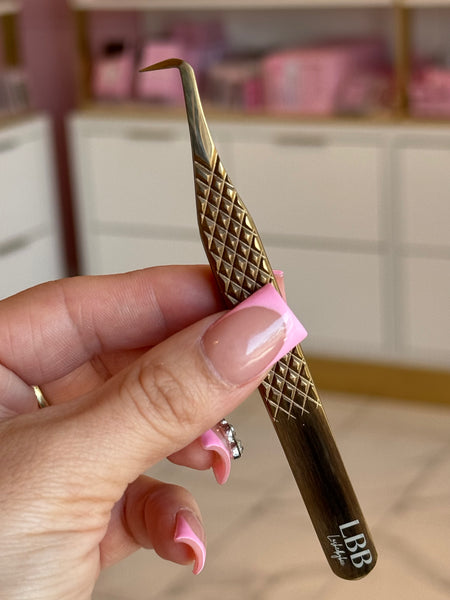 LBB Copper Gold Tweezers