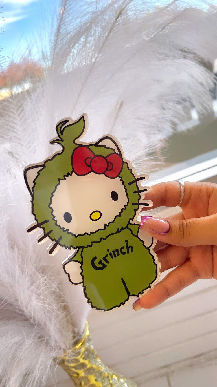 Hello Kitty Grinch Lash Tile 💚