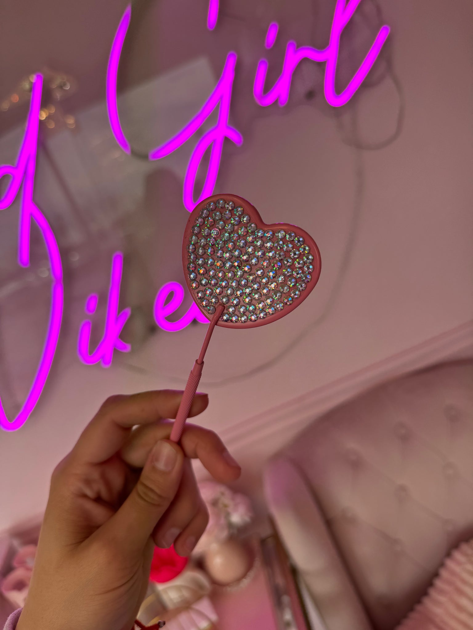 Bling Dental Heart Mirror