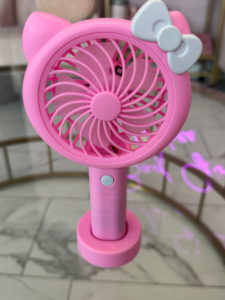Hello Kitty LED Portable Fan 🎀