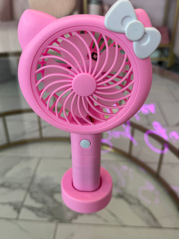 Hello Kitty LED Portable Fan 🎀