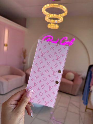Inspired Pink  LV Lash Tile