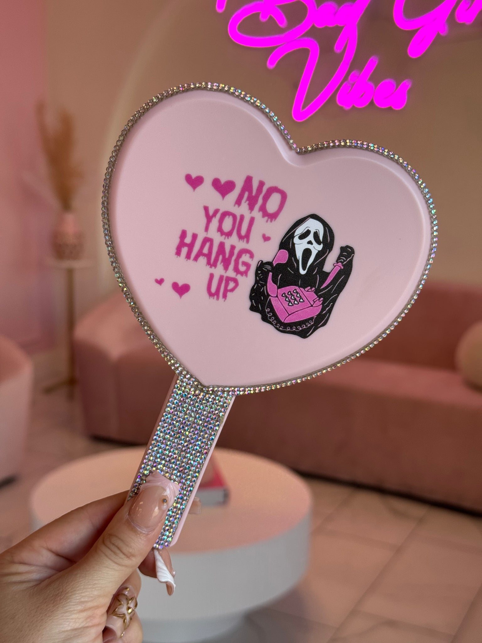 Bling Heart Horror Mirrors🩷