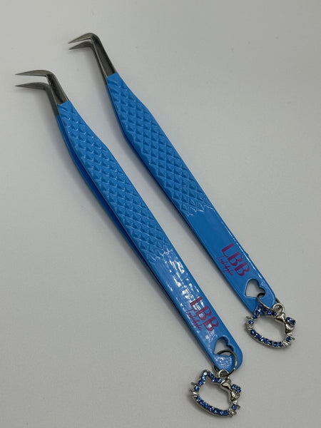 Blue Hello Kitty Charm Tweezers