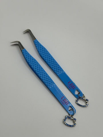 Blue Hello Kitty Charm Tweezers