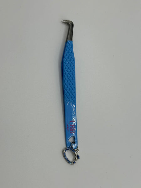 Blue Hello Kitty Charm Tweezers