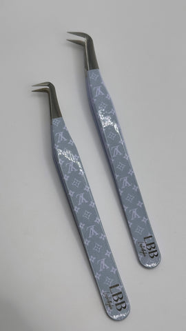 Inspired LV grey/blue Tweezer🩵🩶