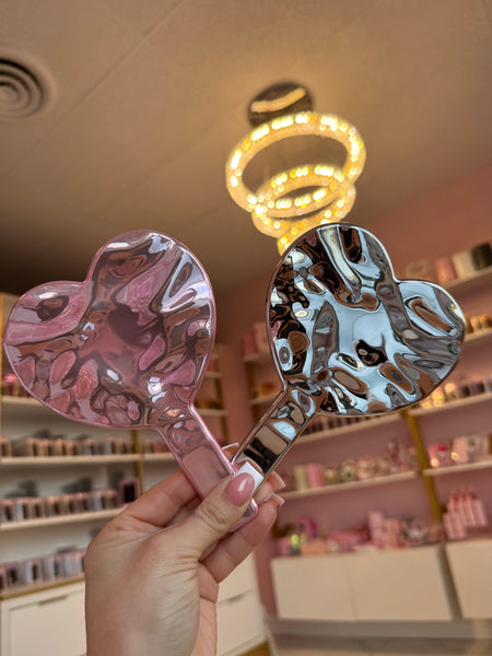 Heart Wavy Mirrors