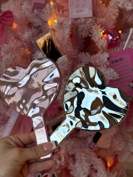 Heart Wavy Mirrors