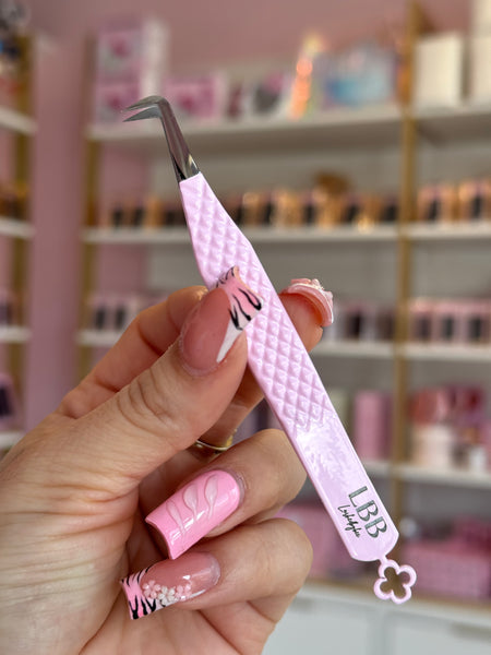 Pink fiber tip 90 degree