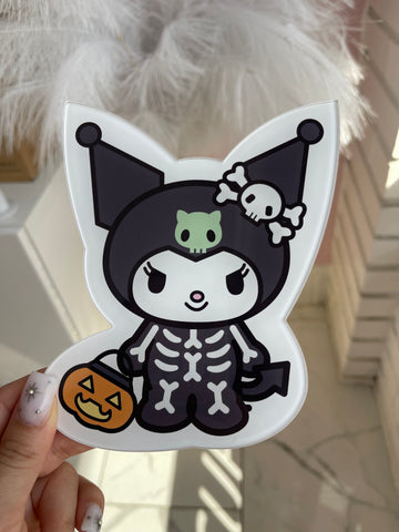 Kuromi Trick or Treat Lash Tile