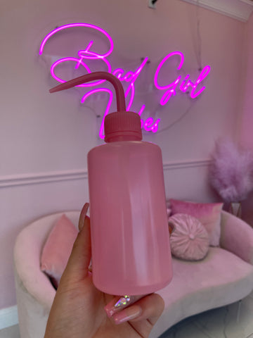 Pink Squirt Bottle