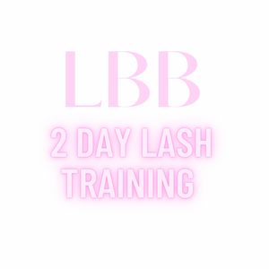 2 day lash training Deposit )